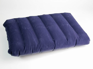 Подушка надувна колір синій / Подушка надувна колір синій 41x27x7 см