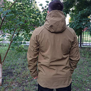 Куртка Softshell MAX-SV чоловіча колір койот хакі — 8104-3, фото 3