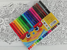 Фломастери 18 кол. 1690-18 Marco