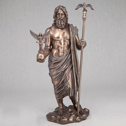 Статуетка Veronese Зевс з Нікою 38 см (73239 A4), фото 2