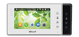 IP Відеодомофон — BAS-IP AR-07L v3 White/Black