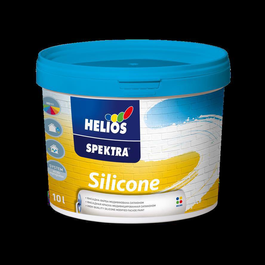 SPEKTRA Silicone, силиконовая фасадная краска, 2 л. - фото 1 - id-p746998774