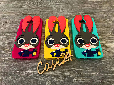 Гумовий 3D чохол для Huawei Y5 2017 Джуді (3 кольори)