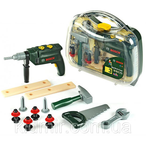 Дитячий набір інструментів із дриллю в кейсі BOSCH Klein 8416, фото 1