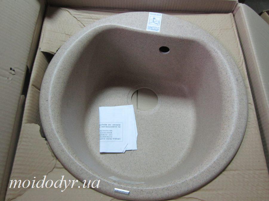 Гранітна кухонна, мийка Plados Atlantic LVT 510 (biege pietra 92)