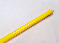 Палка гимнастическая пластиковая 80 см. диам. 2 см. желтый