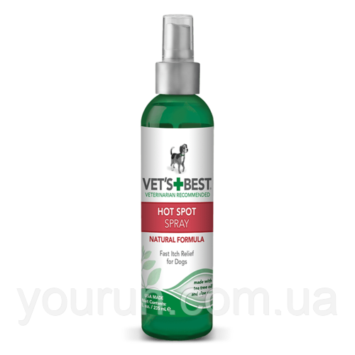 Vet's Best Hot Spot Spray Спрей для усунення подразнення, свербежу і расчесов, 235 мл
