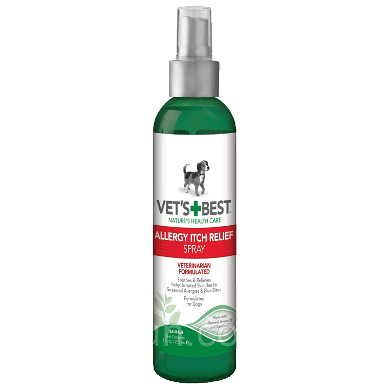 Vet's Best Allergy Itch Relief Spray Спрей для собак при алергії, 236 мл