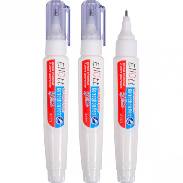 Коректор-ручка, 8 мл/Ellott 707