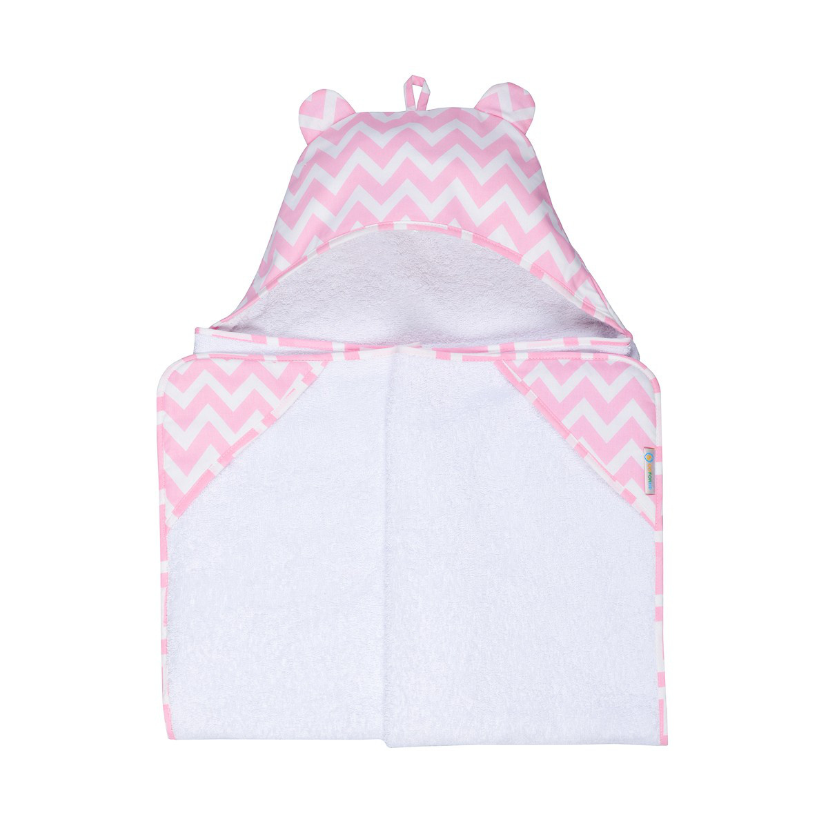 Дитячий рушник GoforKid Ведмедик Pink LC 70х140 см (1330-220-993-2)