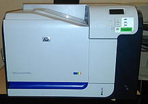 Кольоровий лазерний принтер HP Color LaserJet CP3525n б.в. з Європи 100% заправленый б.у., фото 3