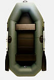 Двомісний надувний човен ПВХ Grif boat G-250, фото 2