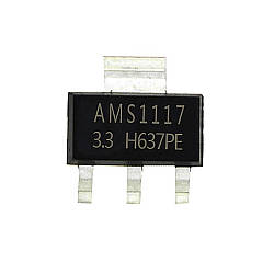 AMS1117-3.3 Лінійний стабілізатор 3.3 В, 1 А, SOT-223