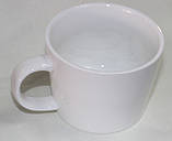 Кружка керамічна, біла,  рожевий фламінго, фото 3