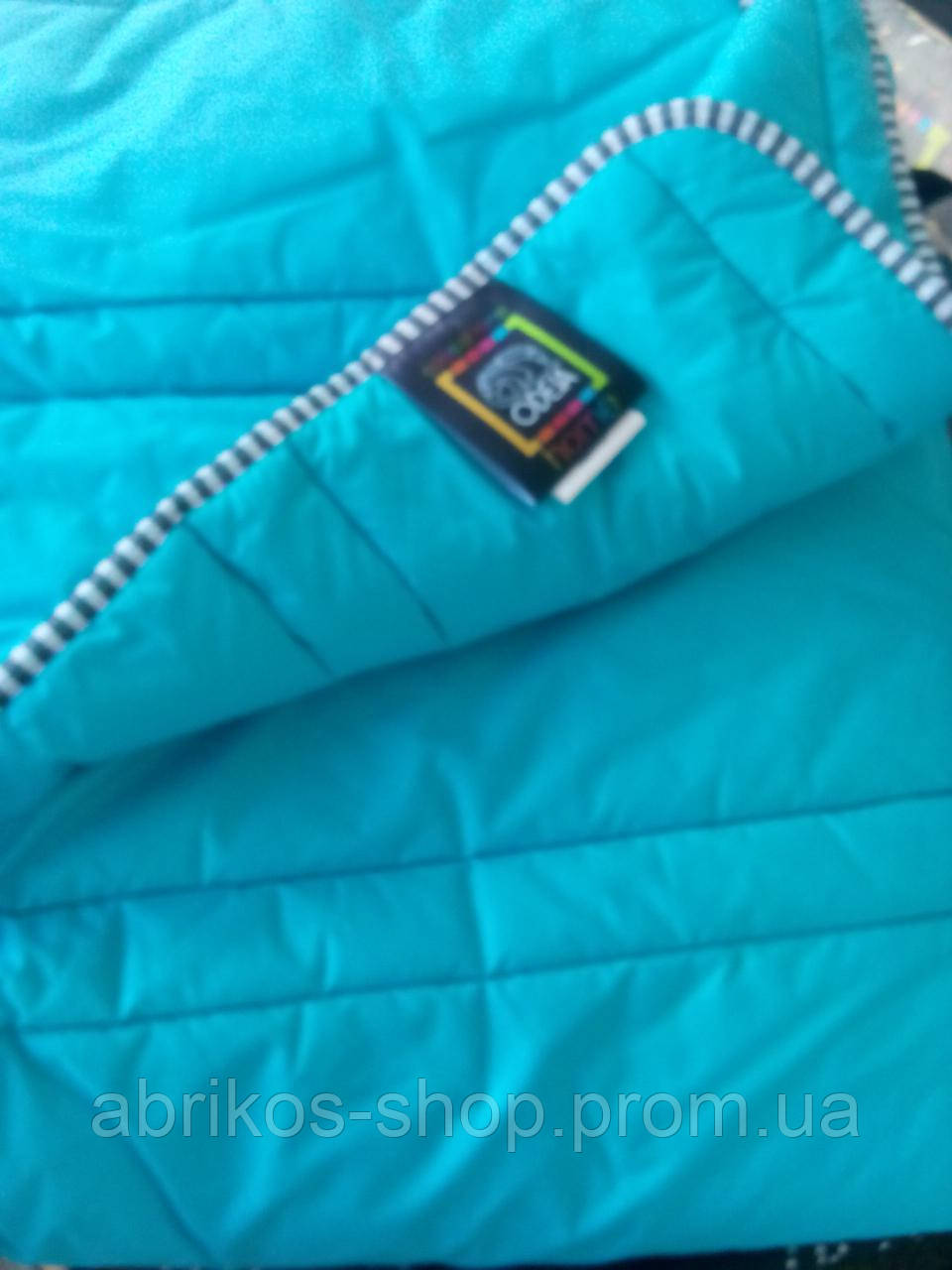 Універсальна гіпоалергенна ковдра для алергіків Odeja Color Light Бірюза (Словіння), фото 1