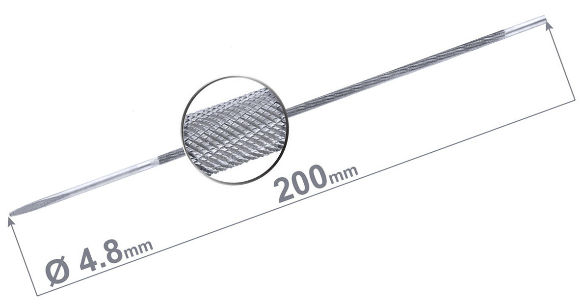 Напилок для заточування ланцюгів Штиль 4,8 мм