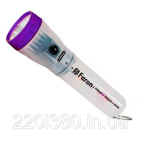 Ліхтар TL023 бузковий 3*AA 2 Led