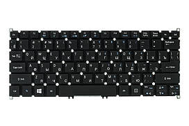 Клавiатура для ноутбука ACER Aspire E3-111, V5-122 чoрний, без фрейма 2161777