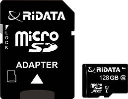 Карта пам'яті RiDATA microSDXC 128GB Class 10 UHS-I + SD адаптер 2162558
