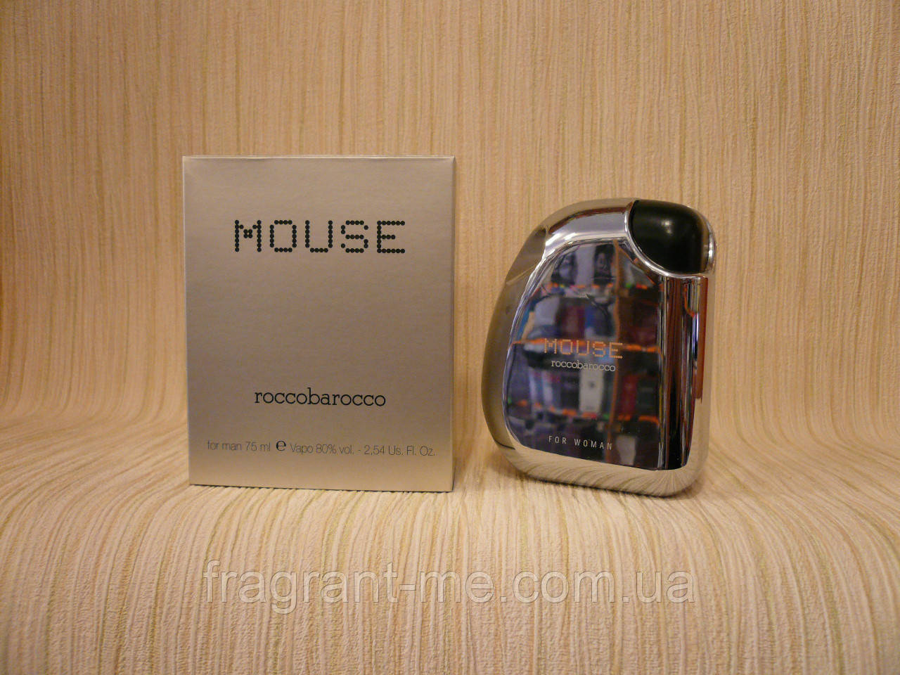 Roccobarocco — Mouse For Men (2001) — Туалетна вода 75 мл — Рідкий аромат, знятий із виробництва