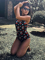 Купальник закритий із малюнком