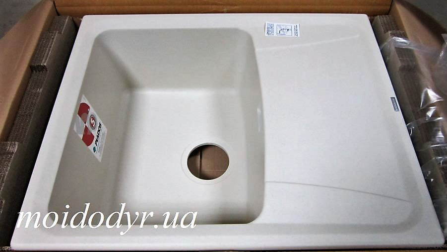 Гранітна кухонна, мийка Plados Roxana HR6150 (жасмін)