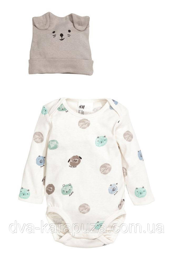 Набір — трійка для хлопчика H&M, 1,5-2,5 року! Англія!, фото 1