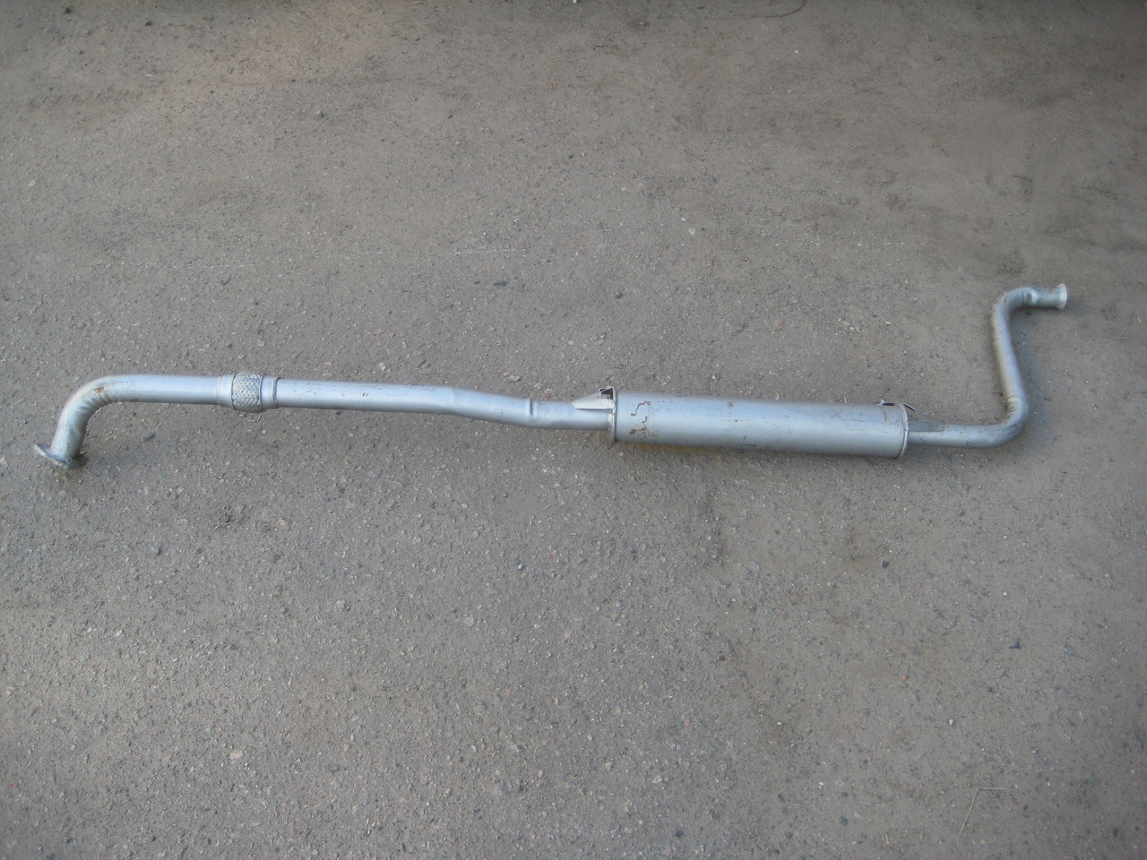 Резонатор із гофрою ВАЗ 2110 2111 2112 Текс, фото 1