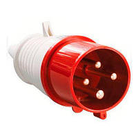 Вилка 024 3Р+РЕ 32A 380В IP44 ІЕК