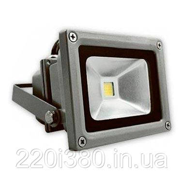 Прожектор СДО01-20 світлодіодний сірий чіп IP65 ІЕК