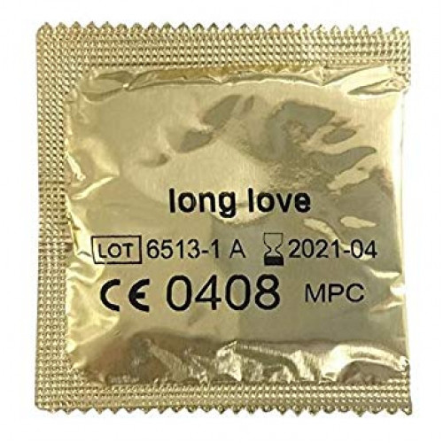 Презервативи з анастетиком EXS LONG LOVE 7% BENZOKAINE, 1 шт.