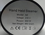 Вертикальний ручний міні-відпарювач для одягу Hand Held Steamer, фото 6