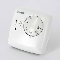 Термостат кімнатний EMMETI Termec 02001020, 2 контакту з індикатором, перемикач зима/літо/вимикання