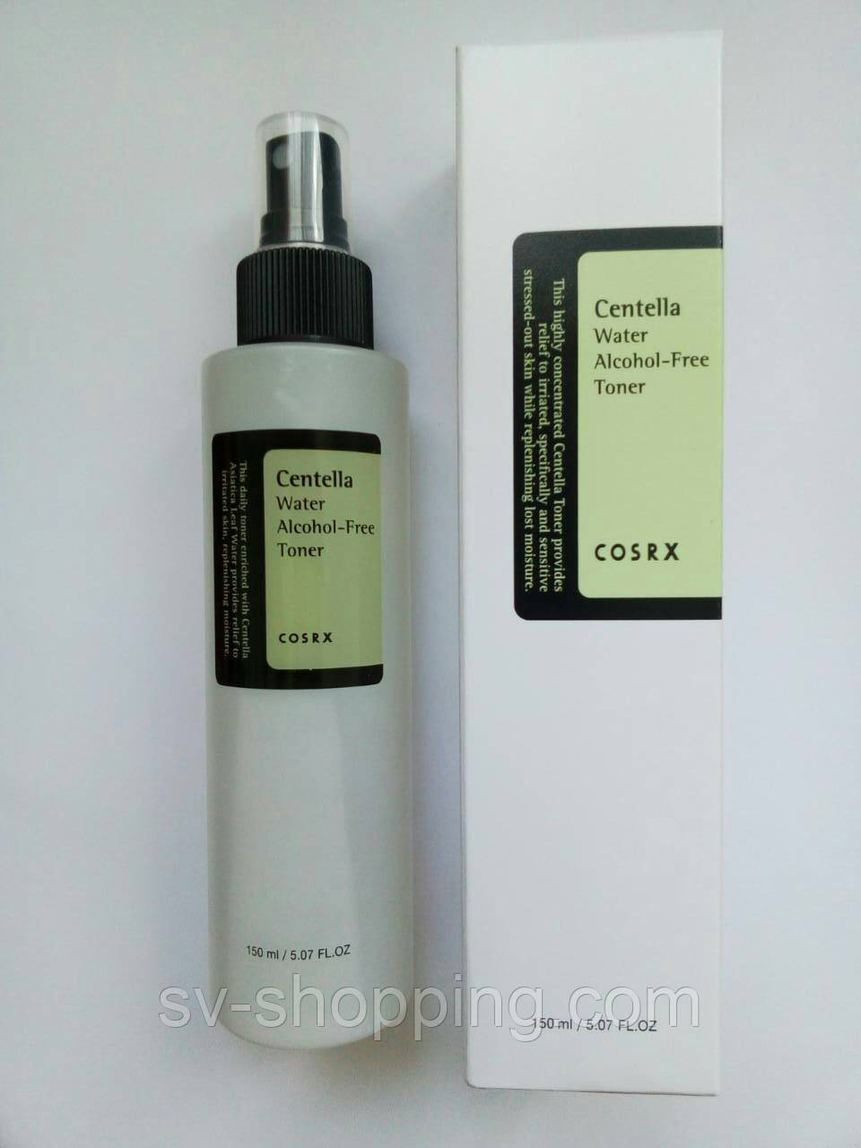 Тонер з екстрактом центели для чутливої шкіри COSRX CENTELLA WATER ALCOHOL FREE TONER 150ML, фото 1