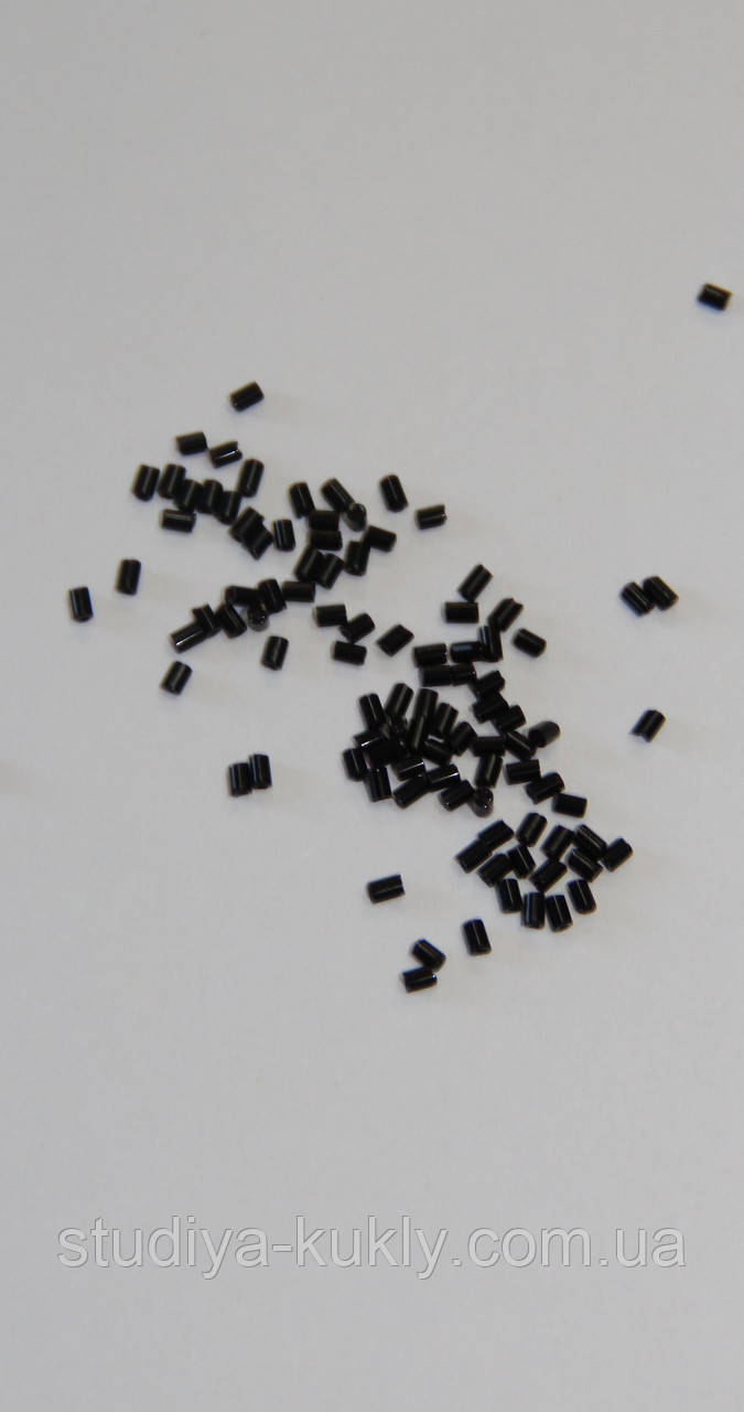 Бісер, рубка, стеклярус, № 15. Довжина 2 мм. Чехія, Пресциоза. Упаковка 10 грам. Арт. 505, фото 1