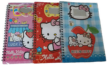Блокнот дитячий на спіралі "Кітті" 14.5*21см