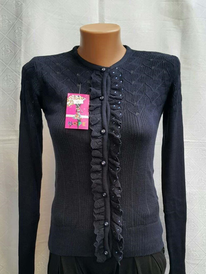 Ажурна кофта для дівчаток 116,128,140,152,164 зросту Hope, фото 1