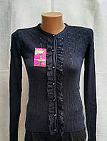 Ажурна кофта для дівчаток 116,128,140,152,164 зросту Hope