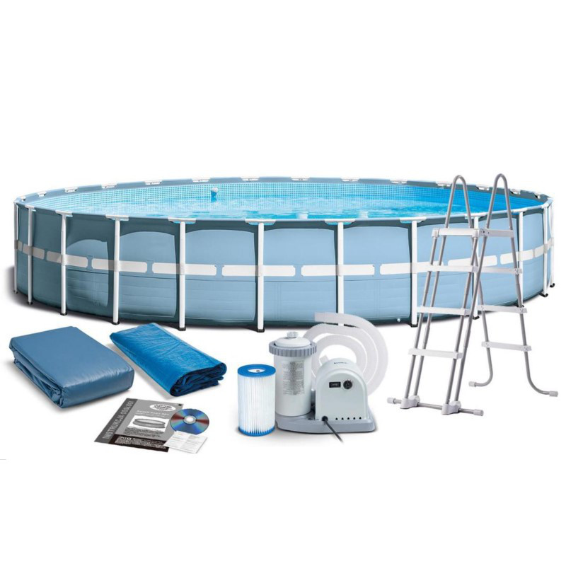Каркасний басейн Intex 28252 Ø 549 х 122 см Metal Frame Pool
