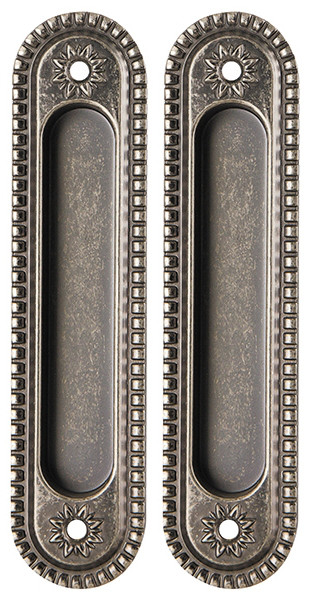 Ручки для розсувних дверей SH010/CL AS-9 Античне серебро ZAMAK 33757 ARMADILLO  Китай