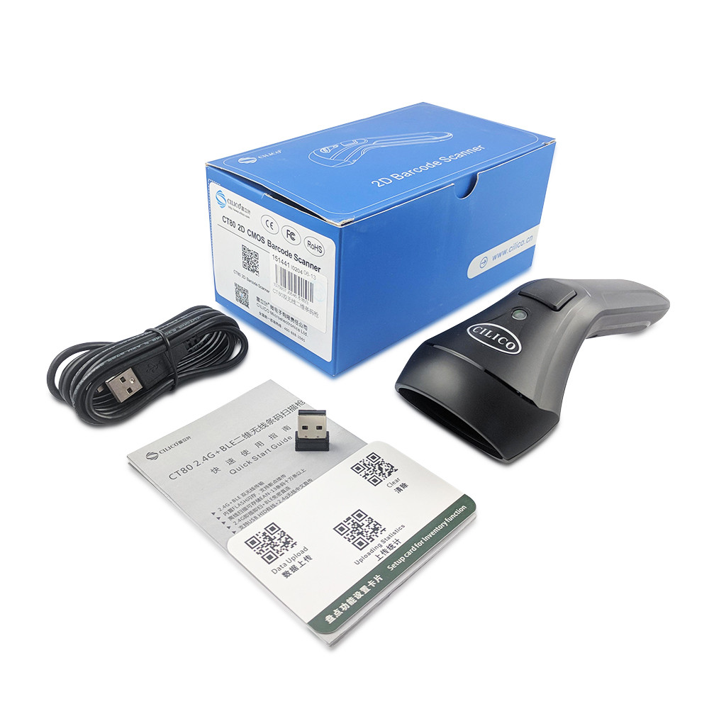CILICO CT80 Bluetooth беспроводной 2D сканер для Android / IOS / Windows - фото 5 - id-p560599715