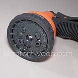 Пістолет поливальний Presto-PS 7202, 8 режимів, фото 2