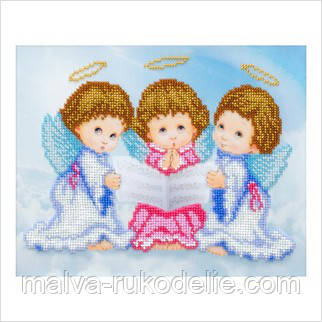 Схема для вишивання бісером "ТРІО АНГЕЛОЧКІВ", фото 1