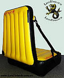 Крісло LionFish.sub Надувне сидіння в Човен або Байдарку з Регулюванням Нахилу Спинки, Універсальне з ПВХ, фото 3