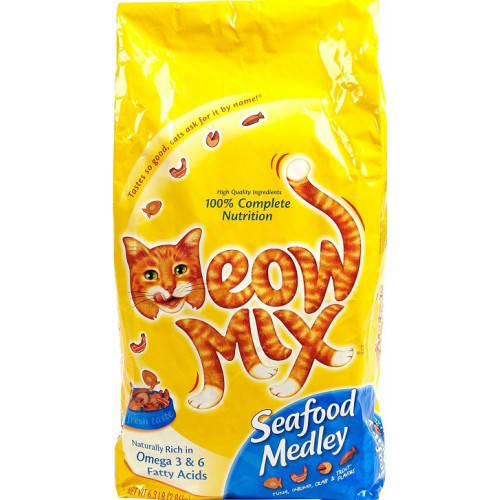 Meow mix seafood medley discount