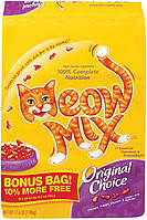 Meow Mix Original Choice корм для дорослих кішок з куркою та індичкою, 9.98 кг