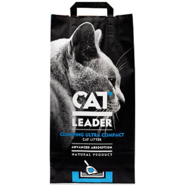 Наповнювач Cat Leader для кішок ультра-комкующийся глиняний, 5 кг