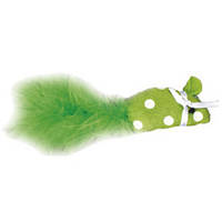 Игрушка Karlie-Flamingo Polka Mouse для кошек с кошачьей мятой, 11х1х2,5 см