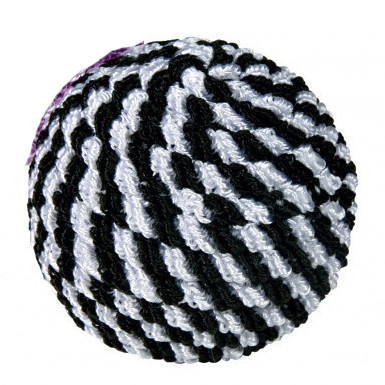 М'ячик Trixie Spiral Ball для кішок нейлоновий, 4.5 см