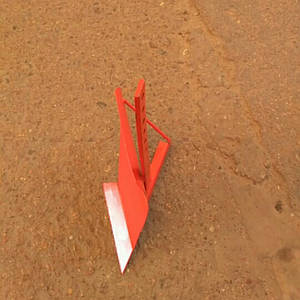 Плуг для культиватора мотоблоку малий